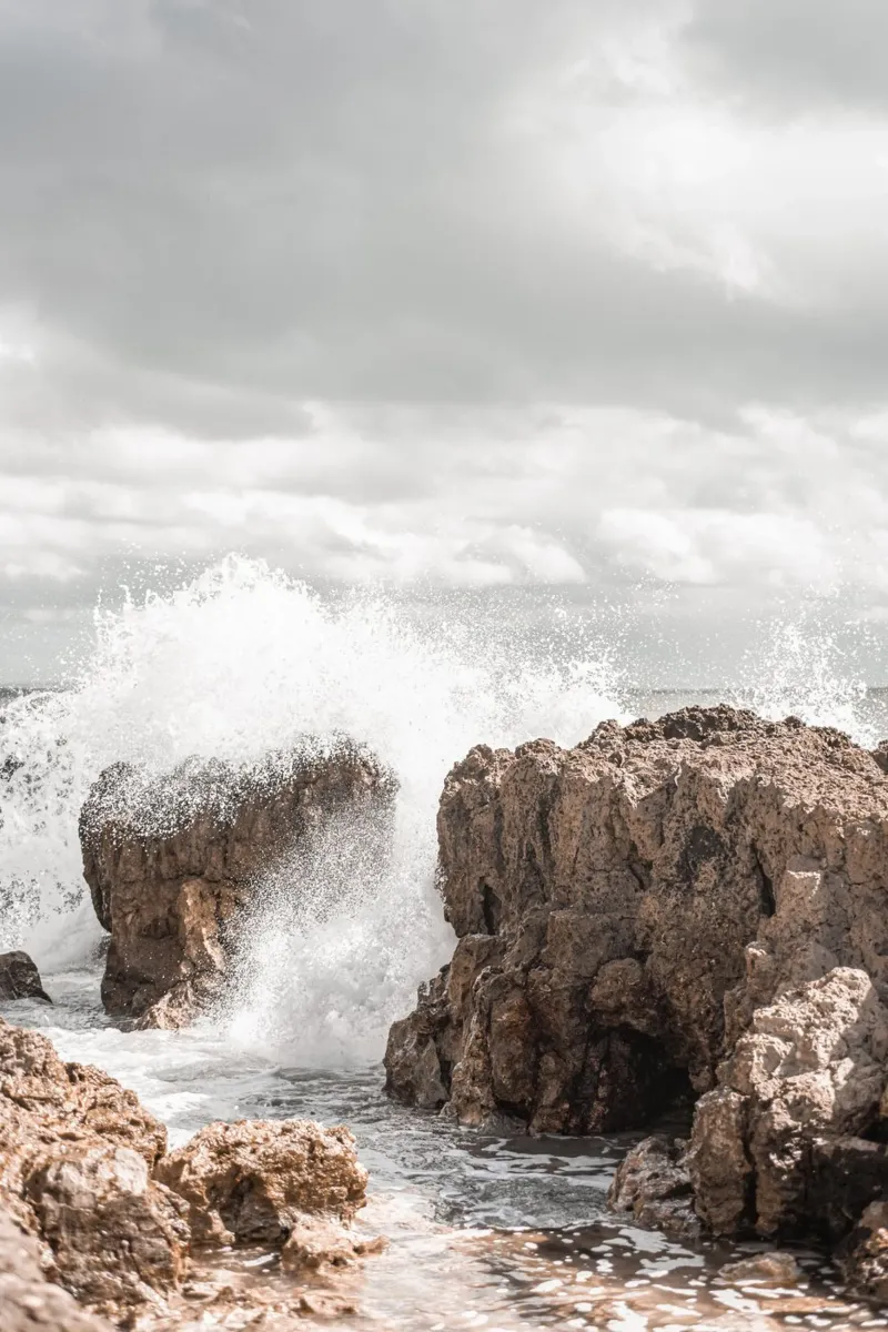 Le onde dell'oceano dei sensi pellicola backlit da Carinaprint