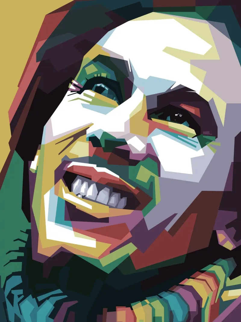 Tuff Gong Pop Art WPAP carta hahnemühle da Alkahfsmart
