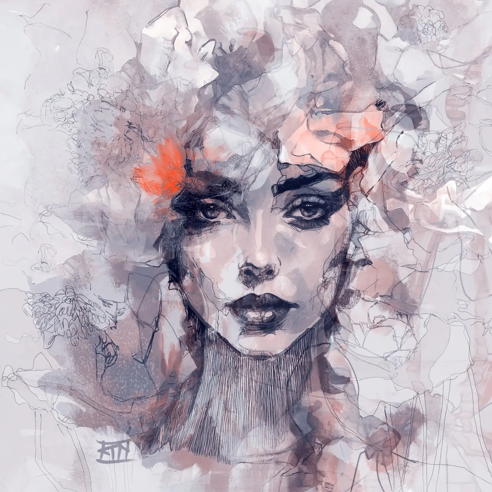 butterfly000 canvas van Giulio Iurissevich