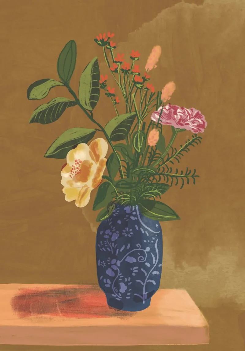 Rose Leinwand von GigiRosado