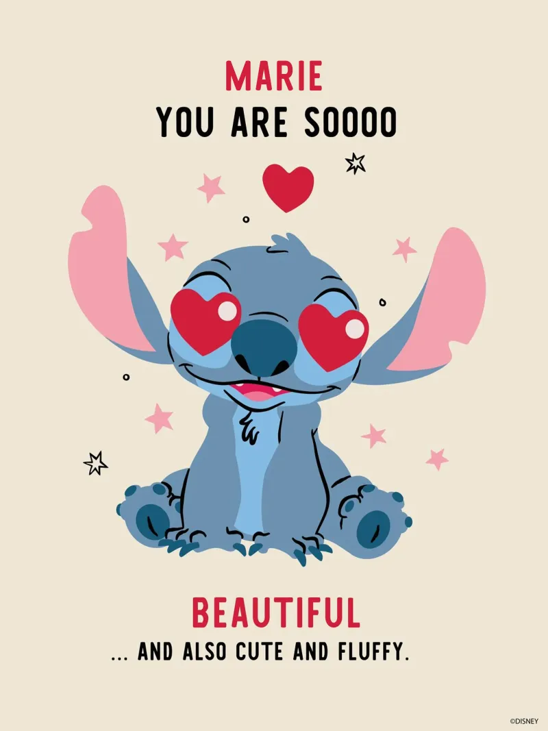 You are so beautiful - Stitch Hahnemühle von Stitch
