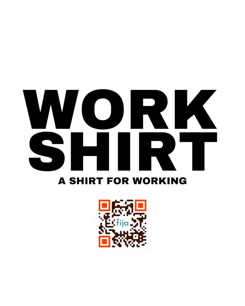 Work_Shirt_fija Version poster avec cadre en aluminium de Crypto_Jungle