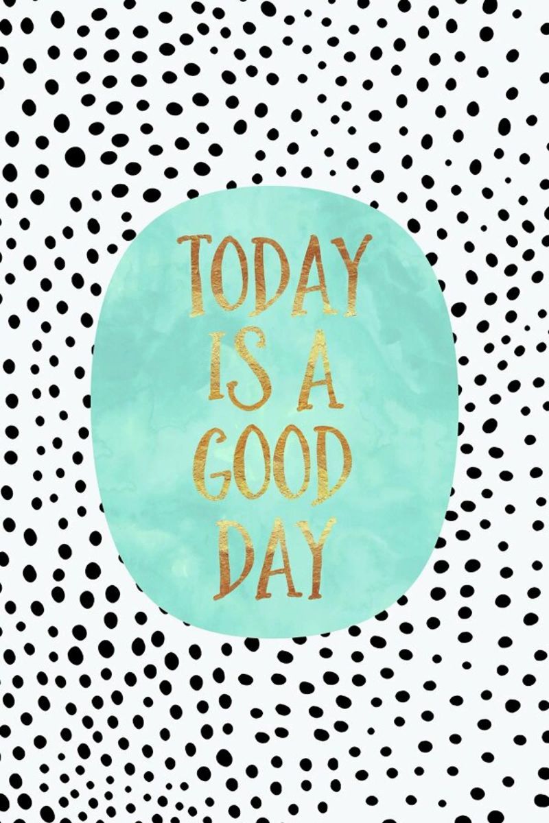 Today Is a Good Day alluminio dibond da Elisabeth Fredriksson