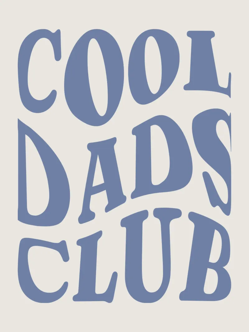Cool Dads Club pellicola backlit da we line studio - art