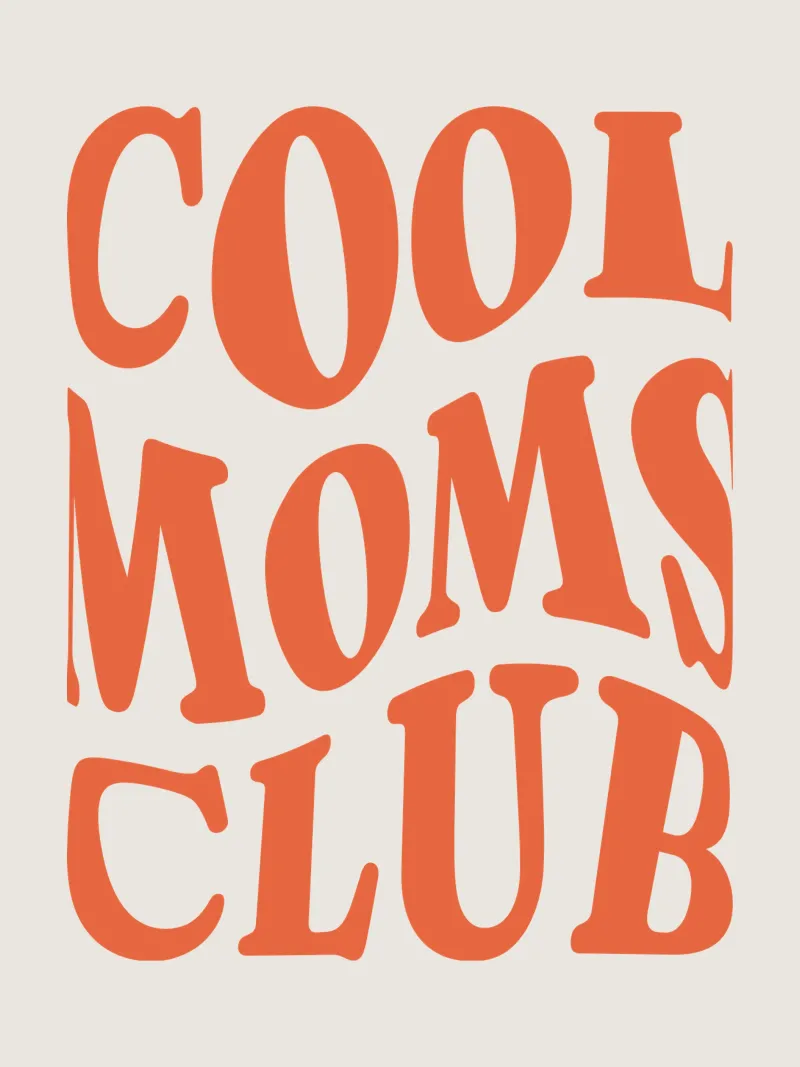 Cool Moms Club acrylic glass by we line studio - art