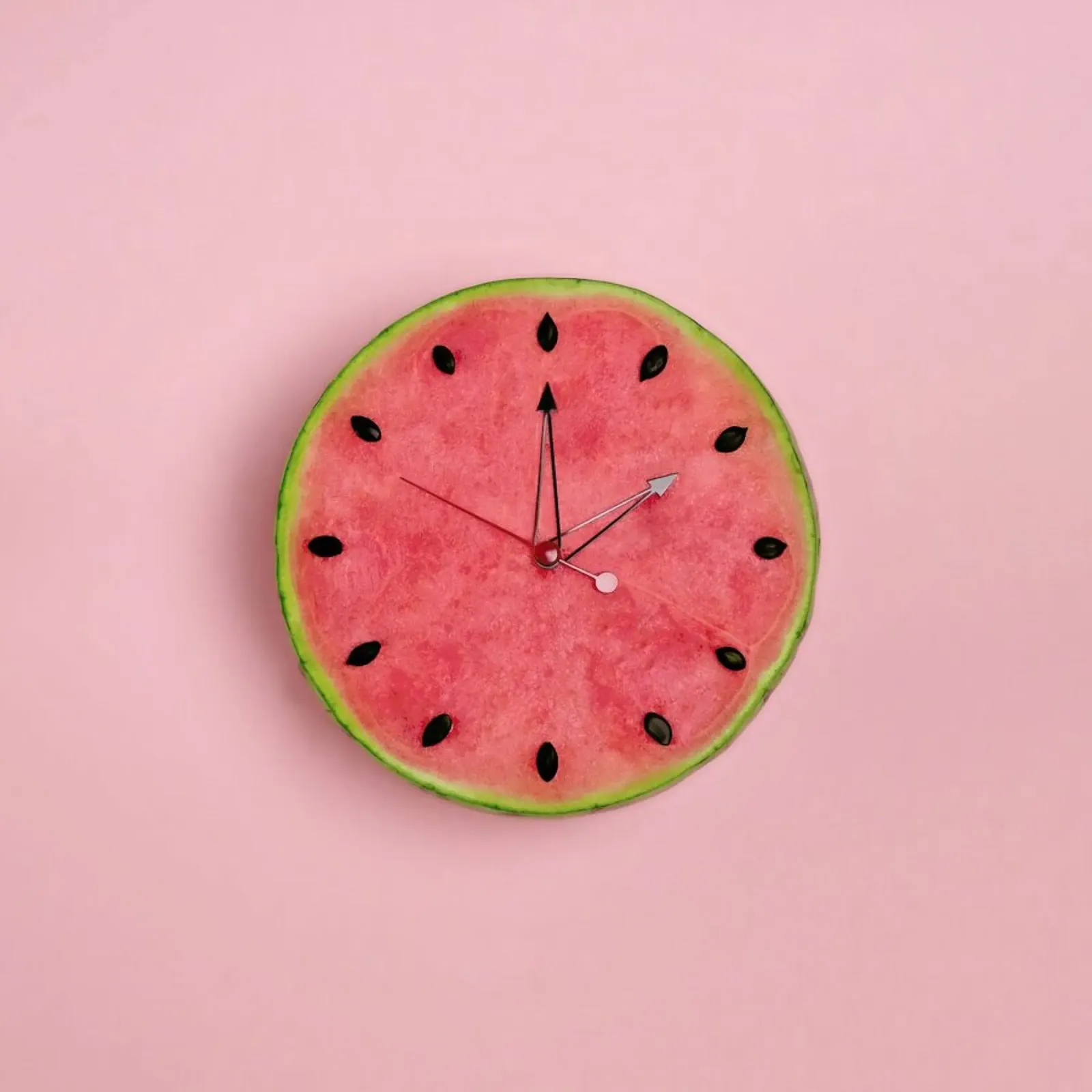 Watermelon Time poster con telaio in alluminio da Juj Winn