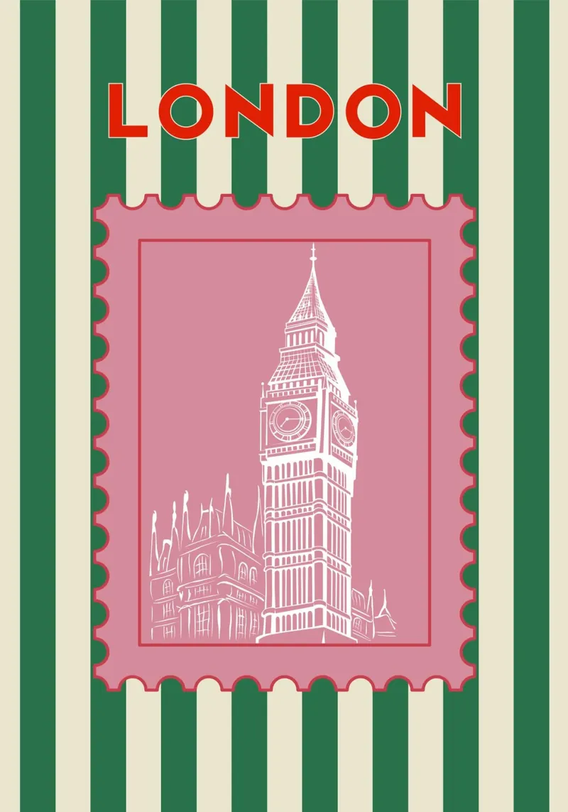 Londra Design da viaggio retrò pellicola backlit da pdigitalprints