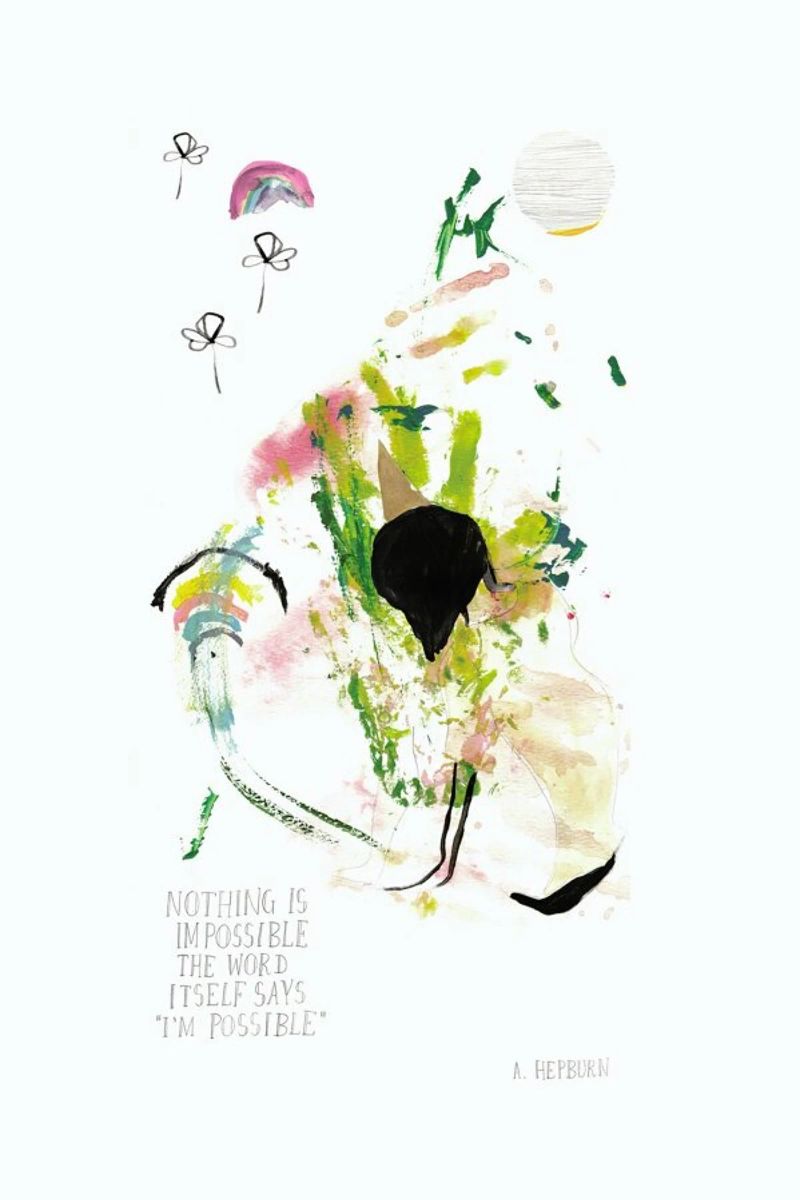 Everything Possible poster van Victoria Verbaan