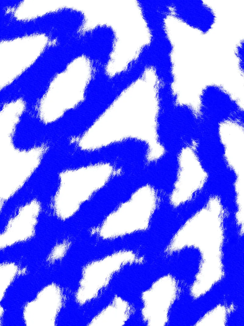 Blue Mesh pellicola backlit da color&shape