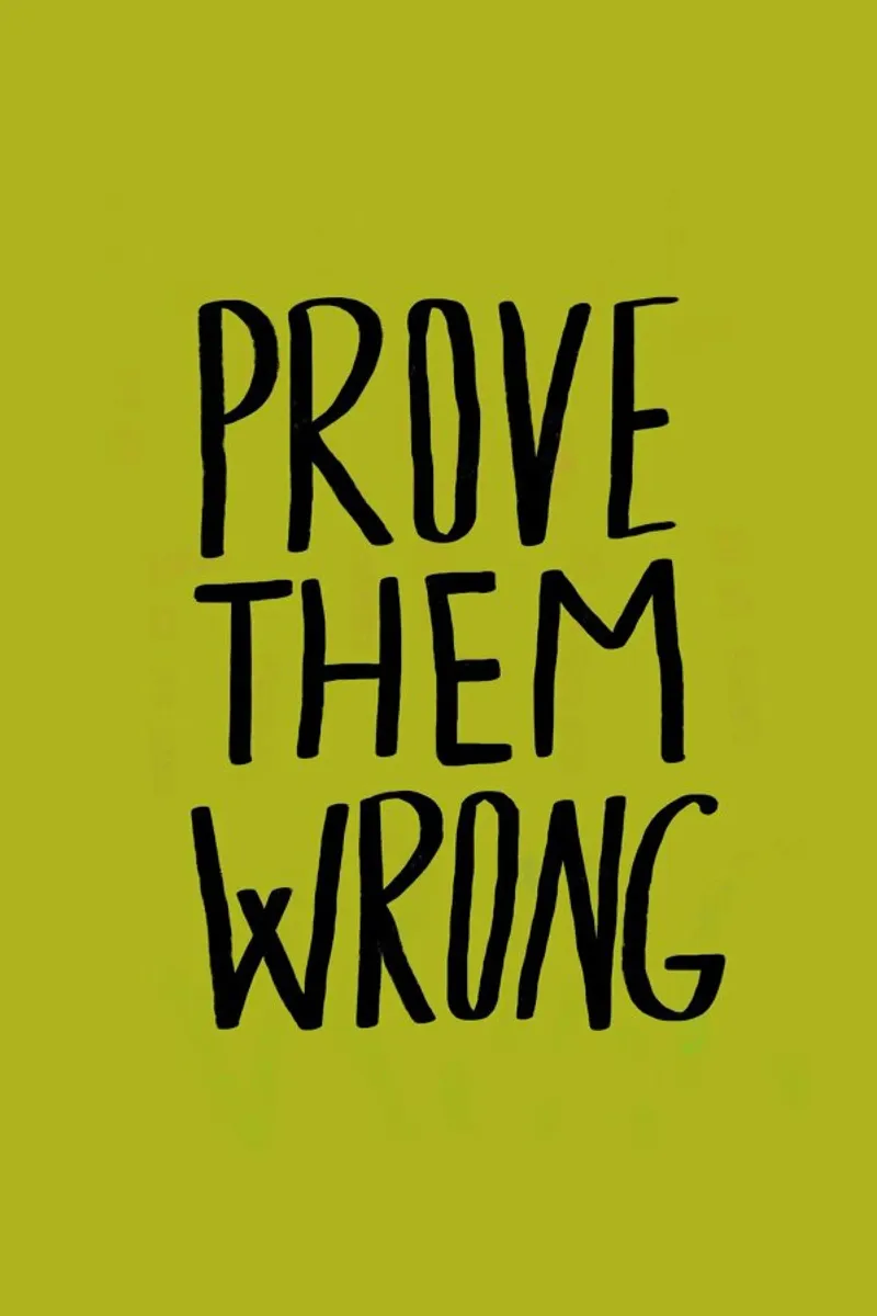 Prove Them Wrong pellicola backlit da Leah Flores