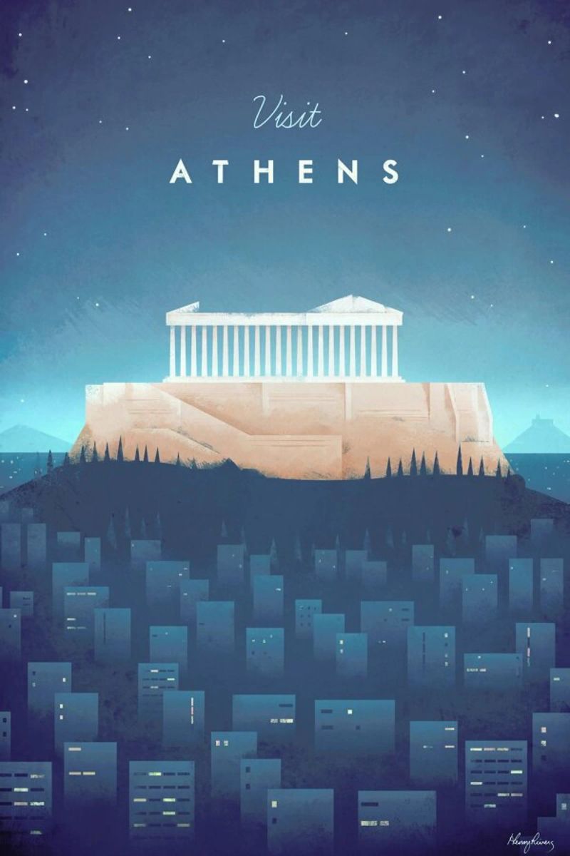 Athens poster de Henry Rivers