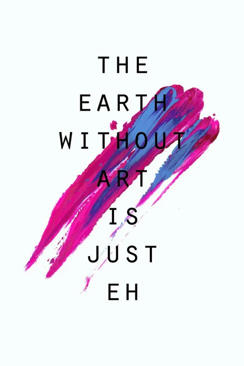 The Earth Without Art pellicola backlit da Hanna Kastl-Lungberg