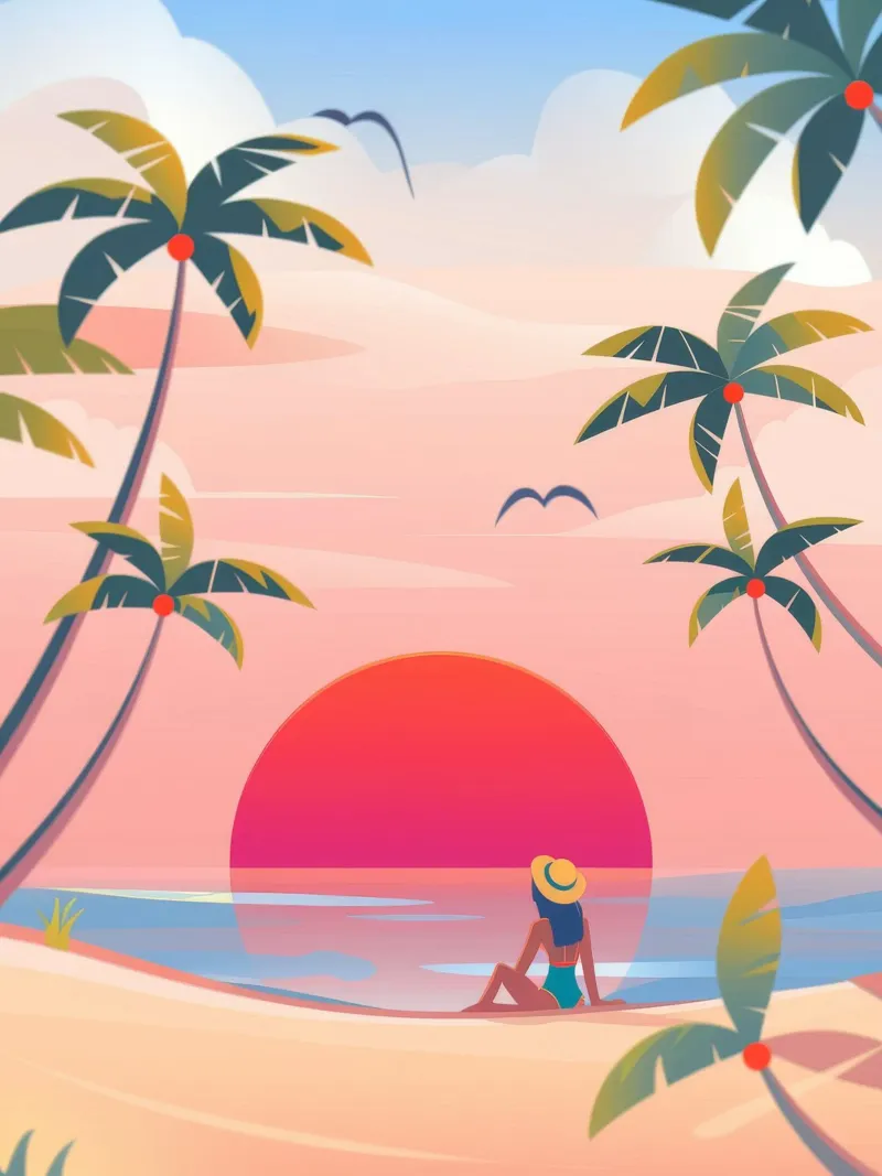 Rêverie au coucher du soleil panneau forex de Artie Shifa