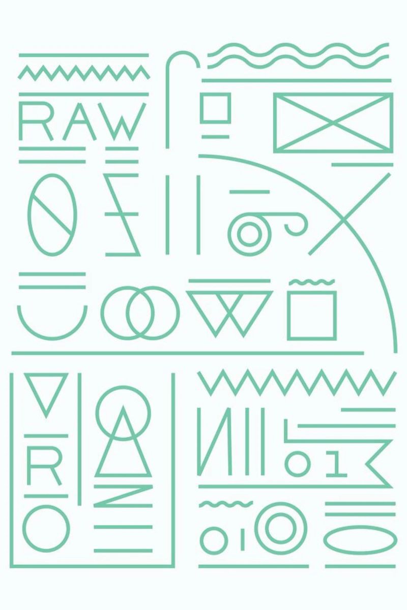 Raw poster con marco de aluminio de Tyler Dale