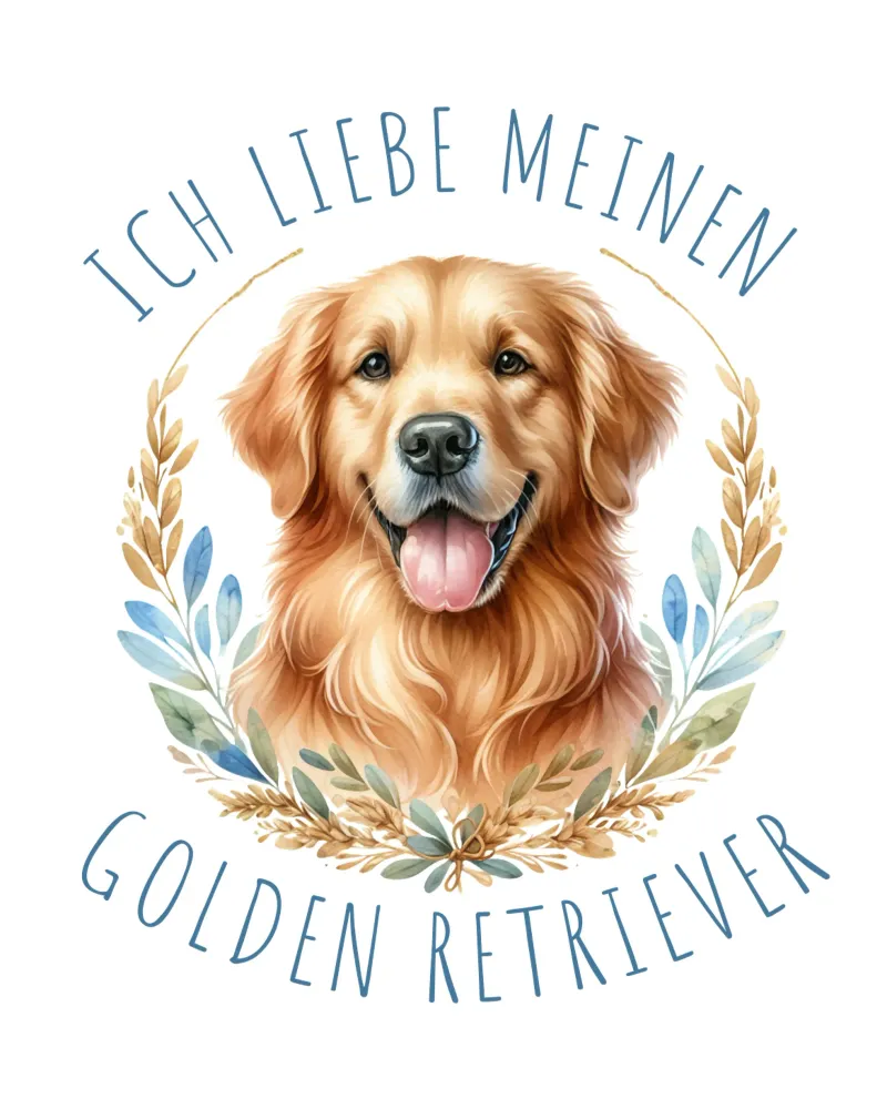 retriever tedesco poster con telaio in alluminio da 🥝 KIWI STORE