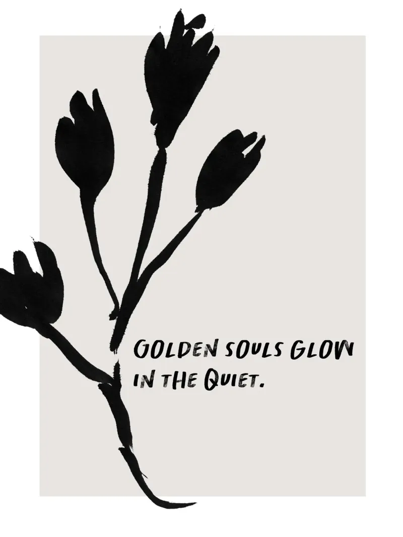 Golden Mantras No 7 poster da treechild