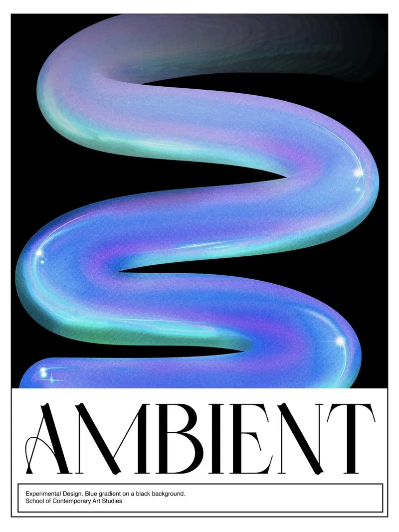 Ambientazione, 3D, Design grafico Poster retrò poster con telaio in plastica da Peaches Art Prints
