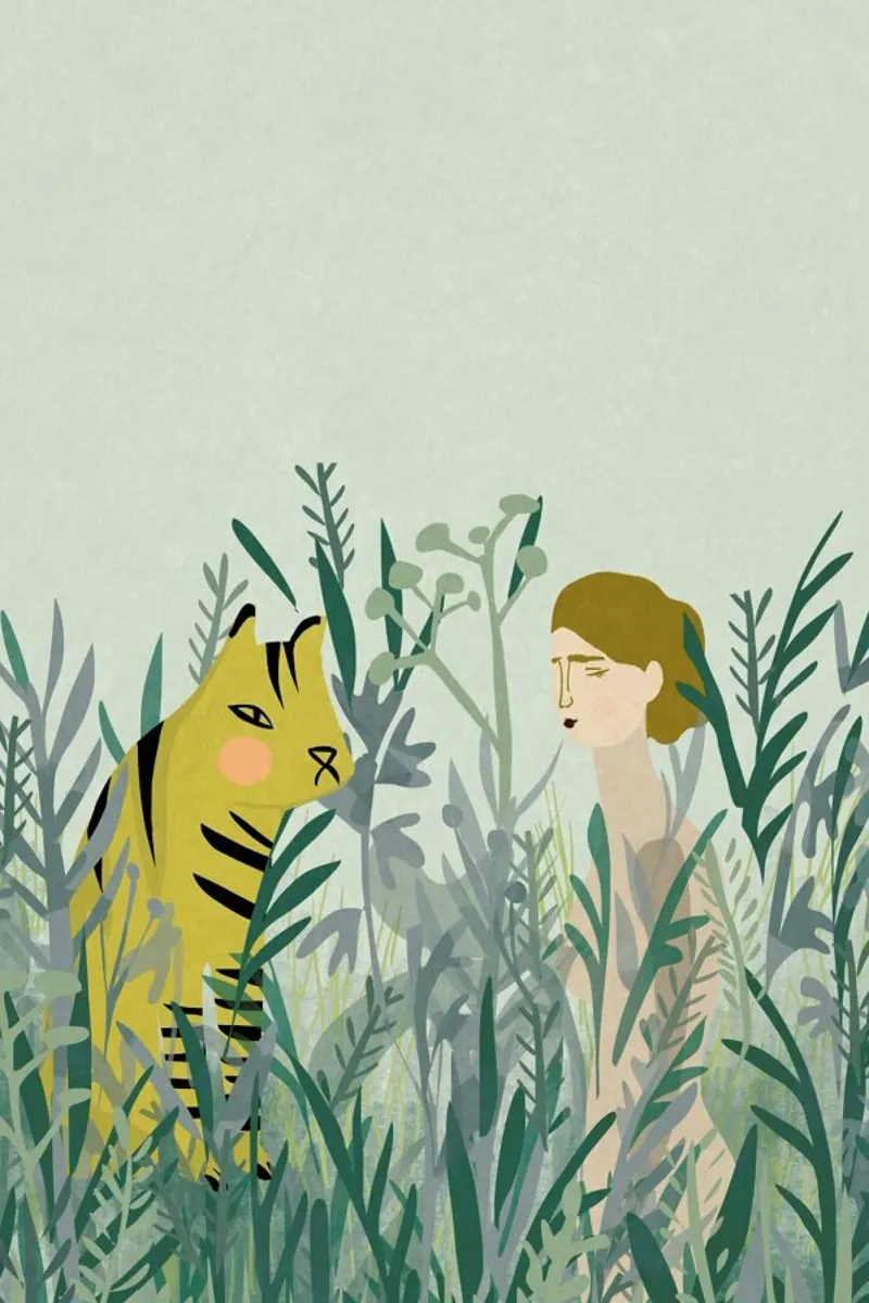 Look for Your Tiger pellicola backlit da Amalia Restrepo