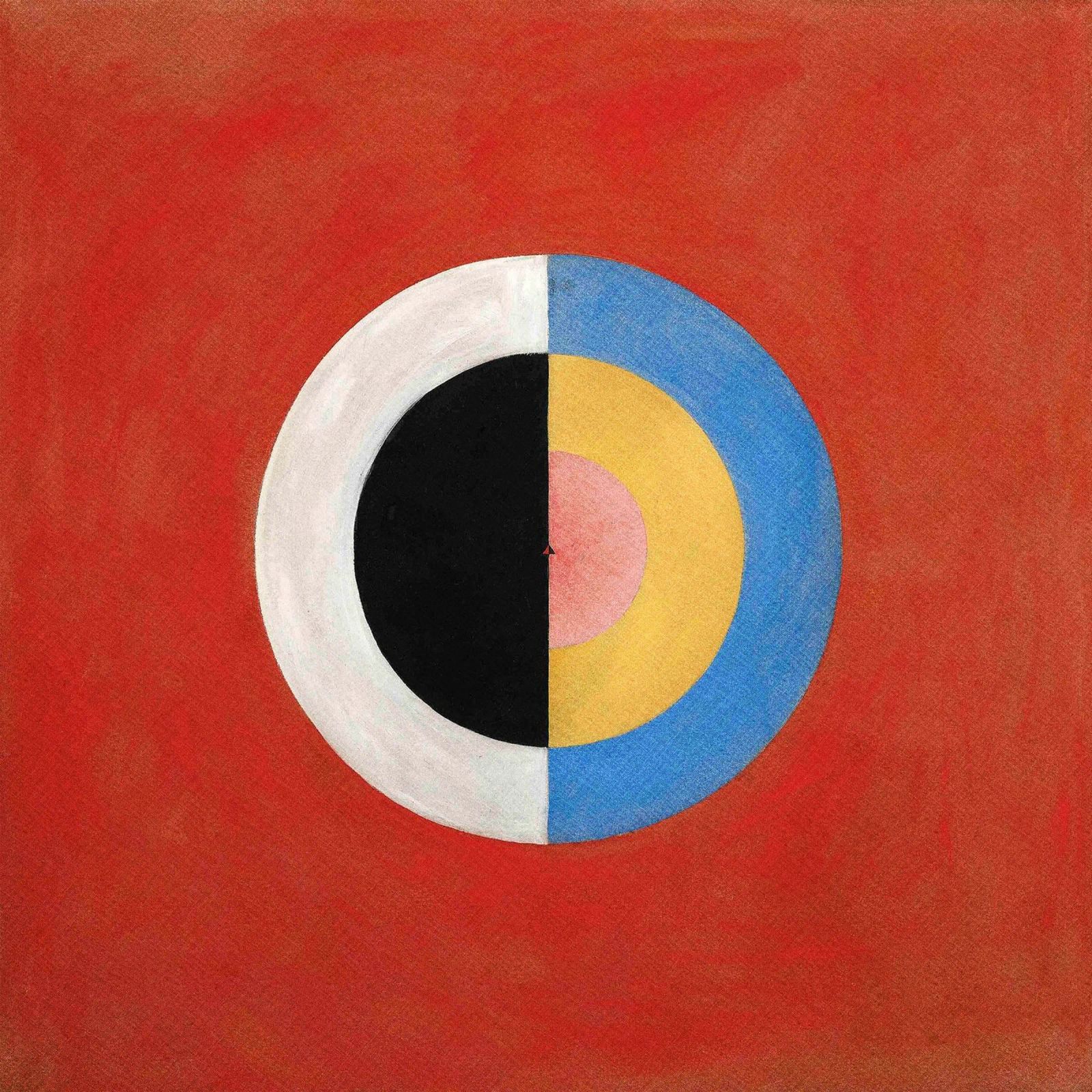 Hilma Af Klint - The Swan No 17 pellicola backlit da apoloprints