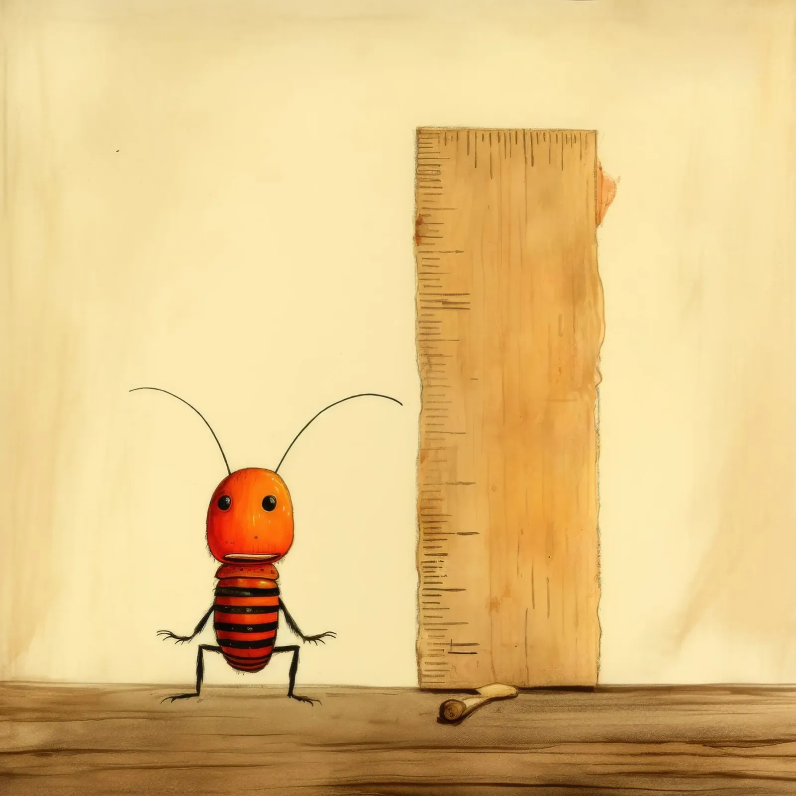 Termite minima 2 pellicola backlit da Minimal Animal Art