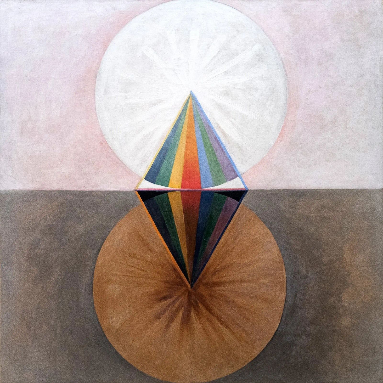 Hilma Af Klint - The Swan No 12 pellicola backlit da apoloprints