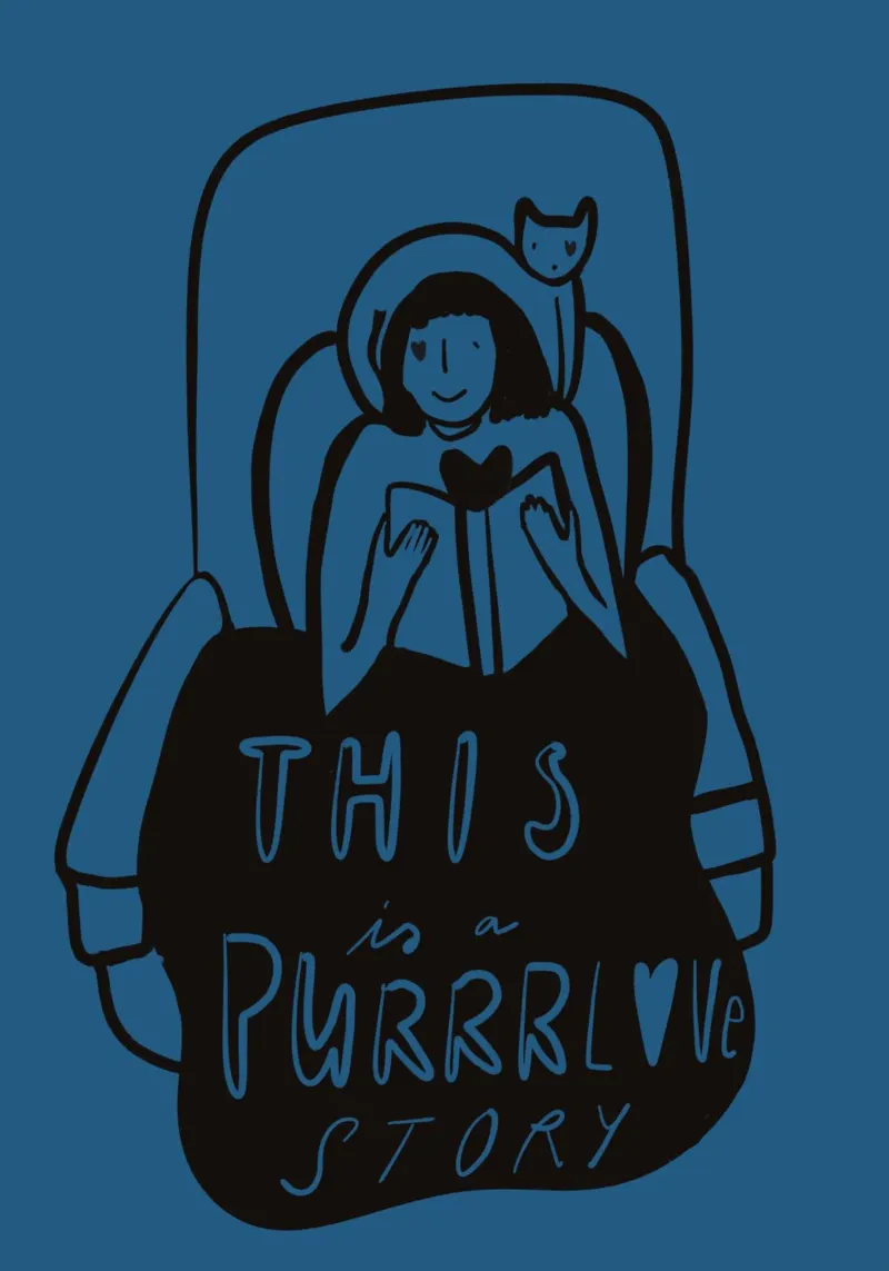 This is a PURRR Love story! poster de Gabi_Schöffel_Illustration