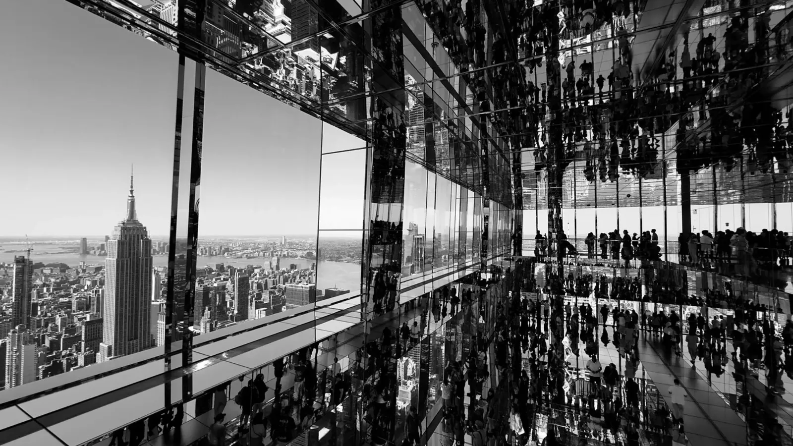New York Black and White Part 2 pellicola backlit da Flo Klein