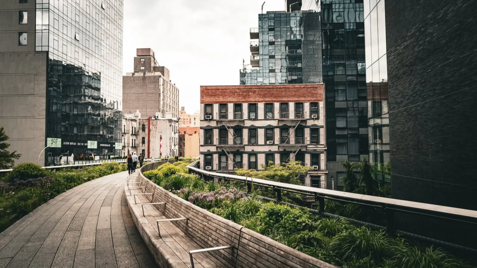 Highline New York pellicola backlit da Flo Klein