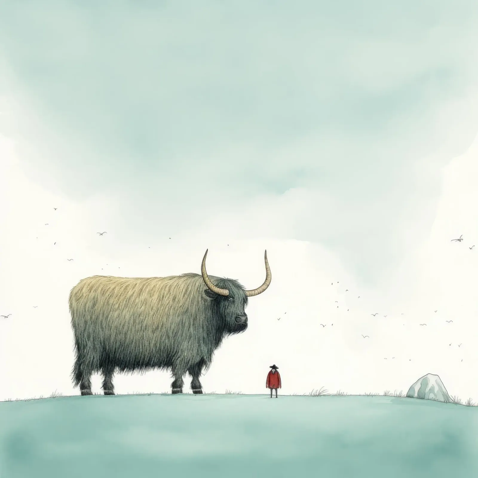 Minimo Yak 3 plexiglass da Minimal Animal Art