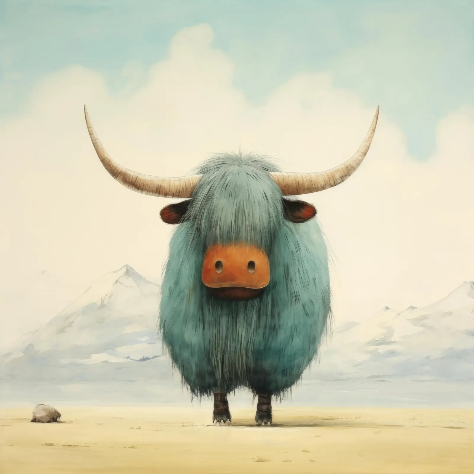 Minimo Yak 4 plexiglass da Minimal Animal Art