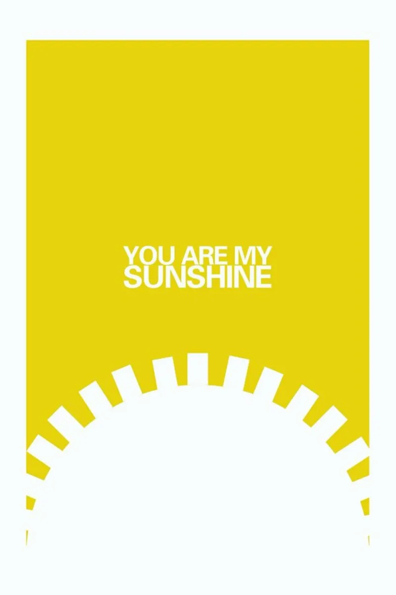 The Sunshine Poster Hahnemühle von And I Love You She Said