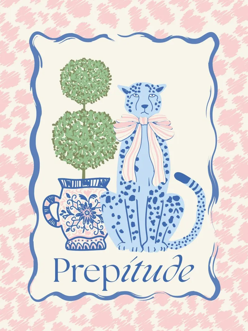 Prepitude Blue Leopard pellicola backlit da Studio Birchwood