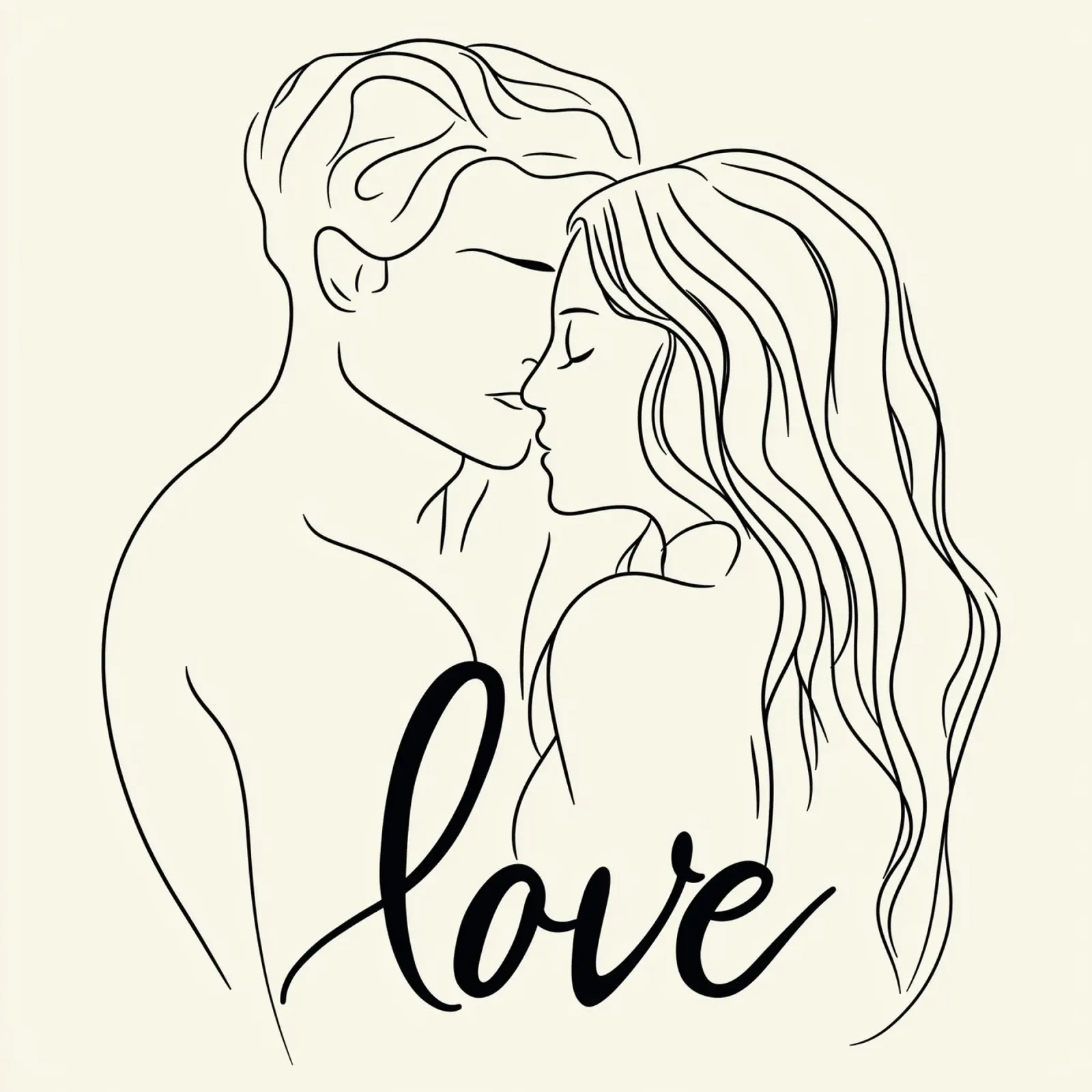 Linear Love hahnemühle by Motivate-Today