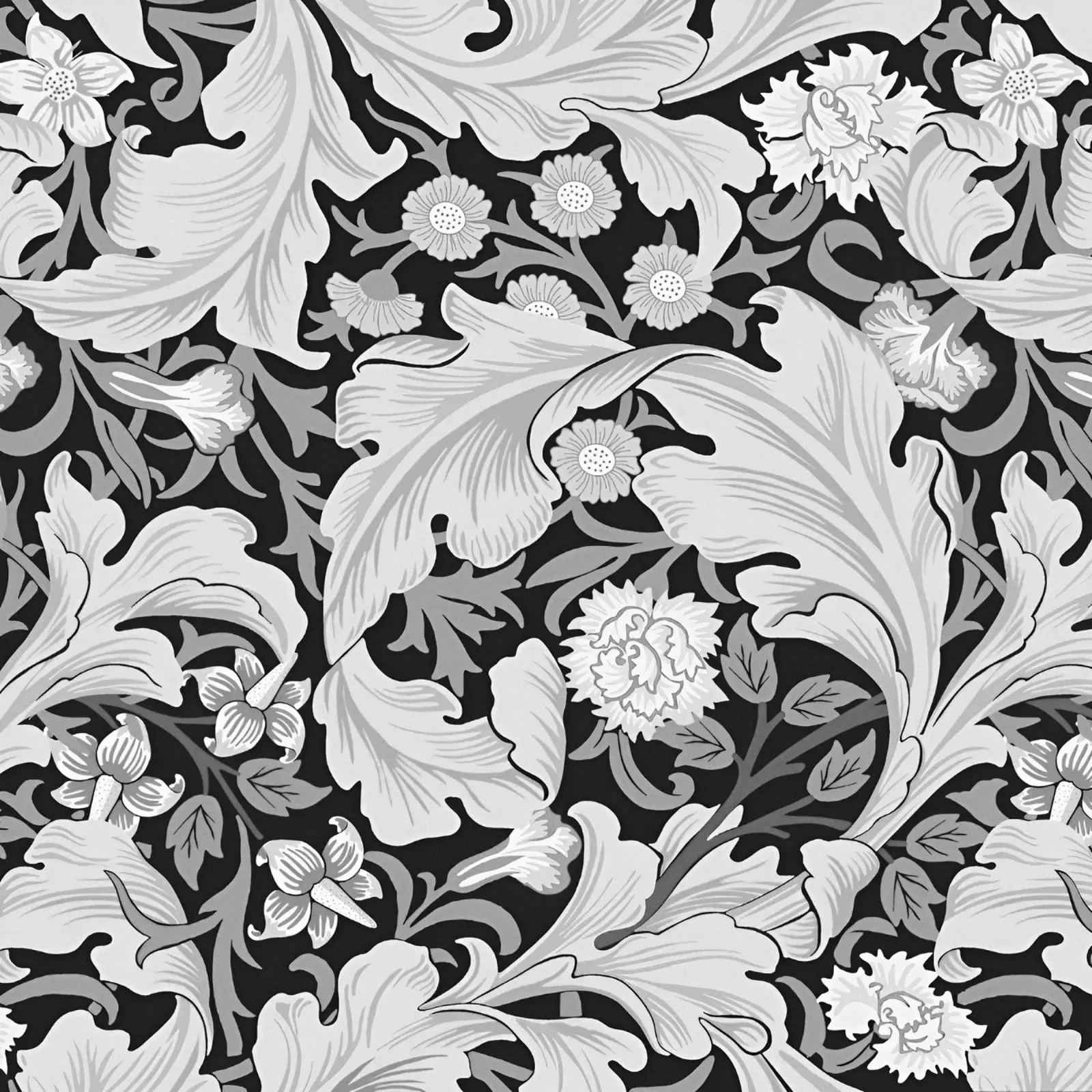 William Morris - Floreale alluminio dibond da William Store