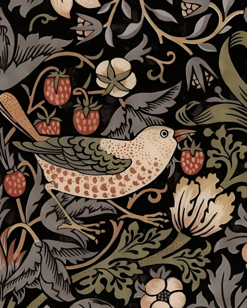 William Morris - Ladro di fragole carta hahnemühle da William Store