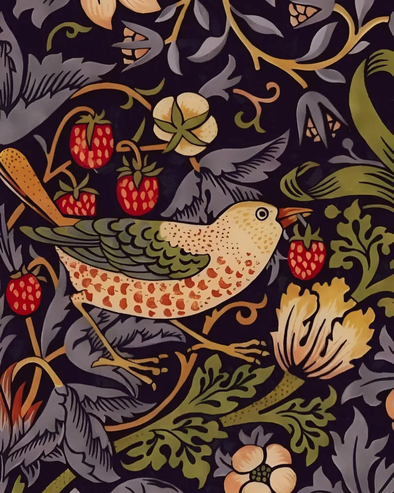 William Morris Ladro di fragole poster da William Store