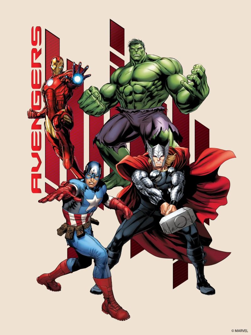 The Avengers Poster von MARVEL Designs by JUNIQE