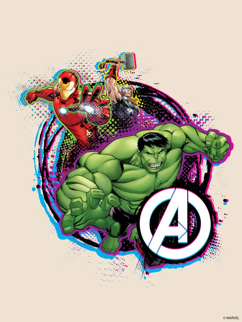 The Avengers - Logo canvas by MARVEL Designs by JUNIQE