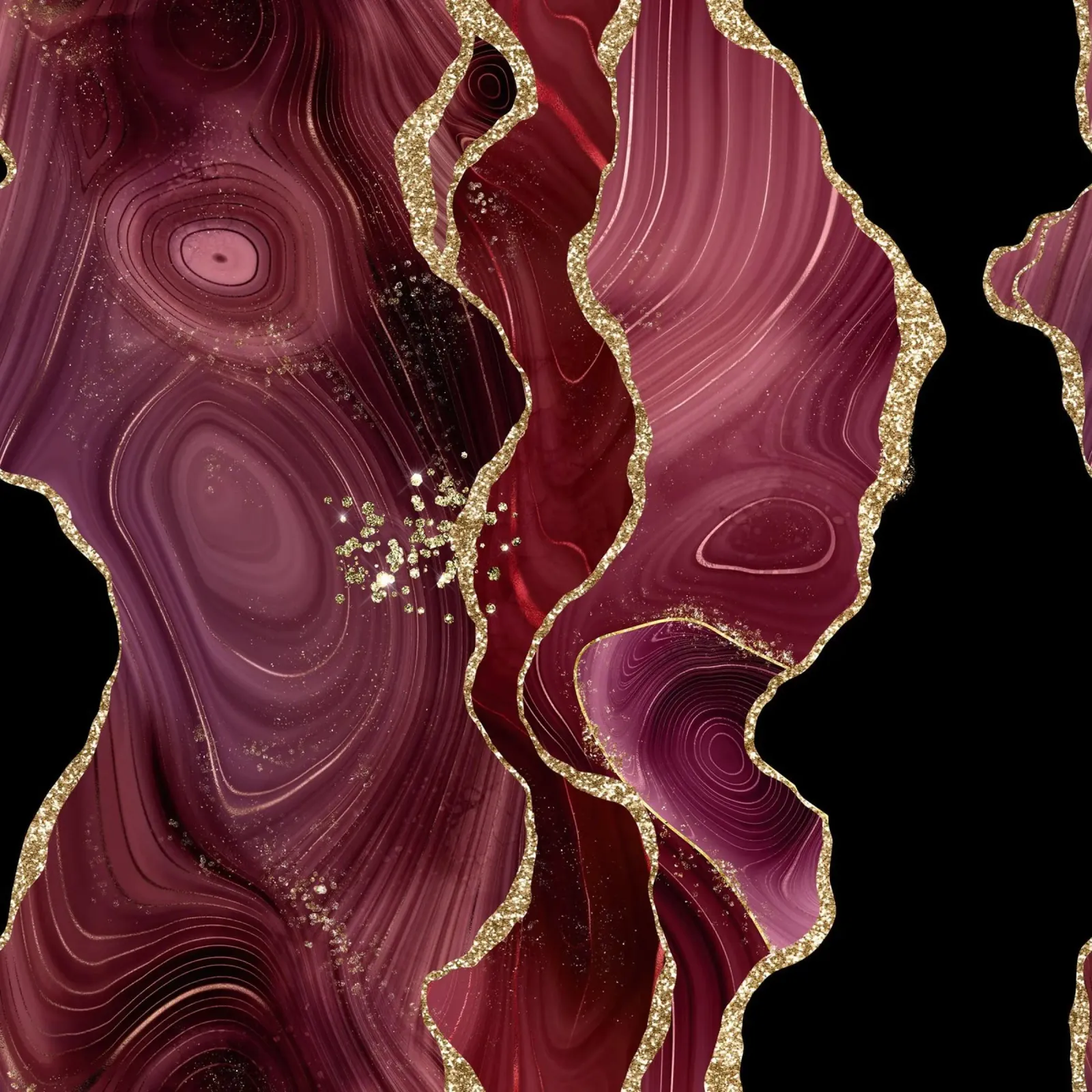 Texture Agata Glitterata Borgogna e Oro 01 pellicola backlit da Gemstone Textures