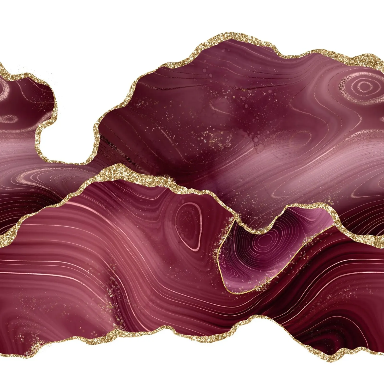 Agata glitterata bordeaux e oro Texture 08 pellicola backlit da Gemstone Textures