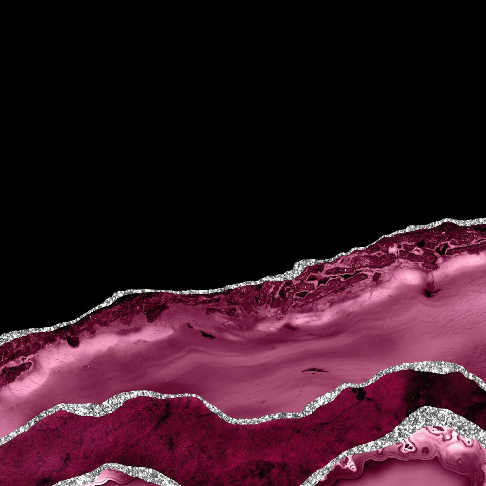 Agata bordeaux e argento Texture 03 poster da Gemstone Textures