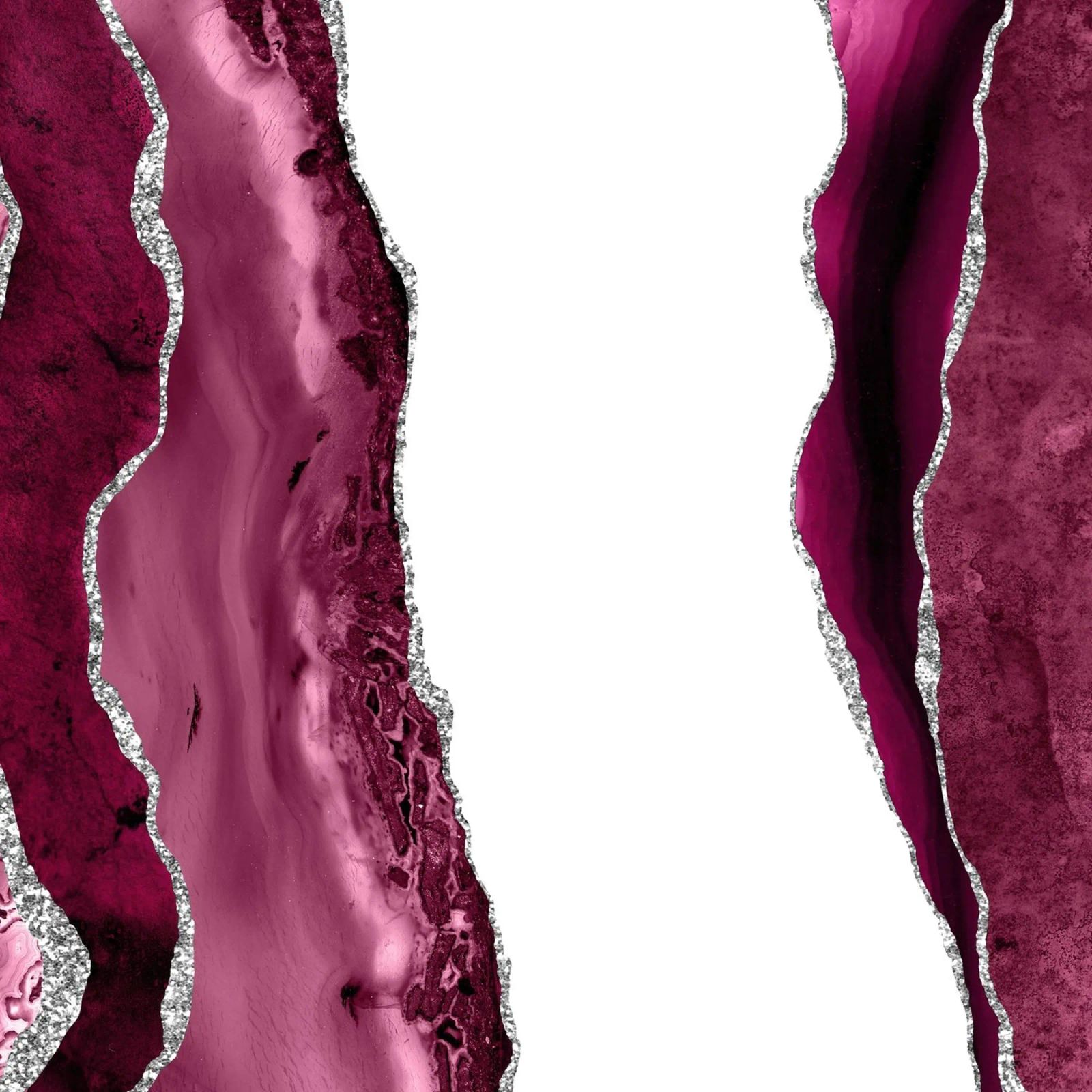 Agata bordeaux e argento Texture 06 poster da Gemstone Textures
