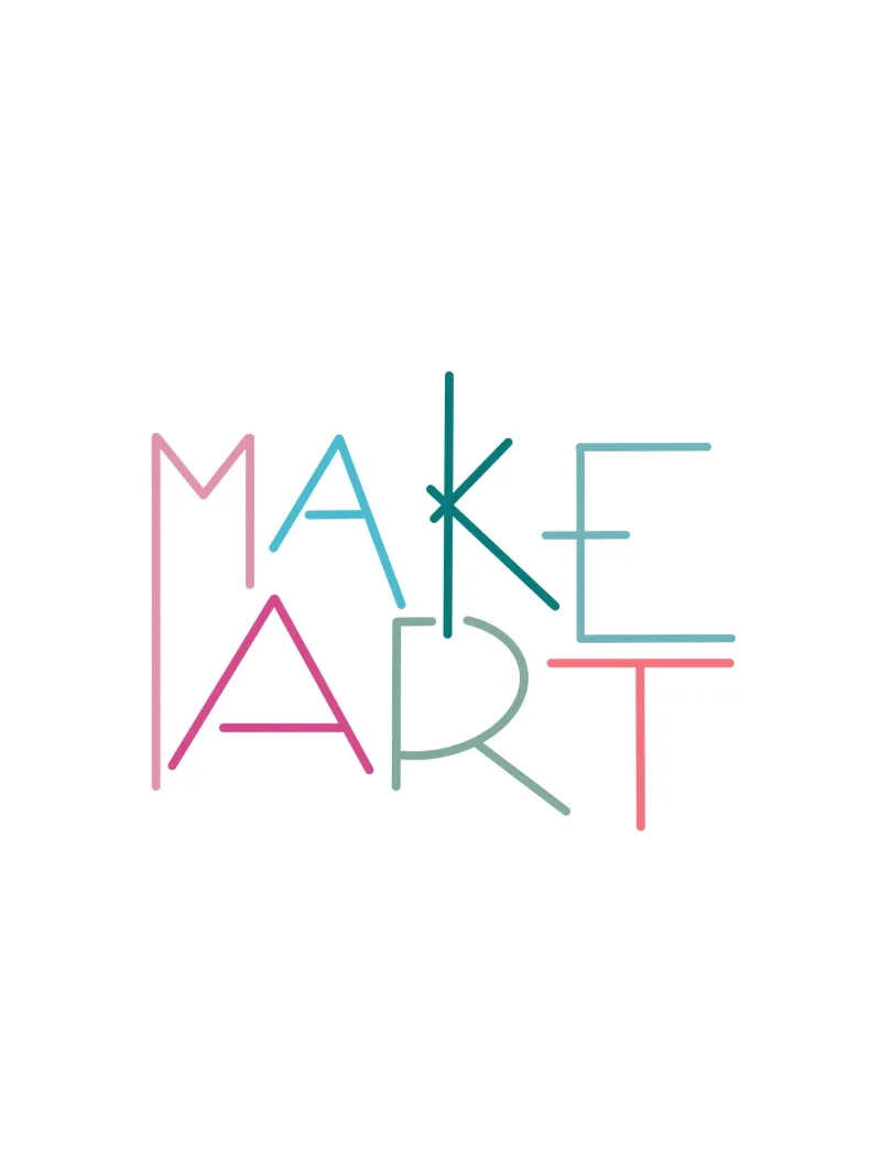 MAKE ART plexiglass da LIMITED EDITION LETTERS