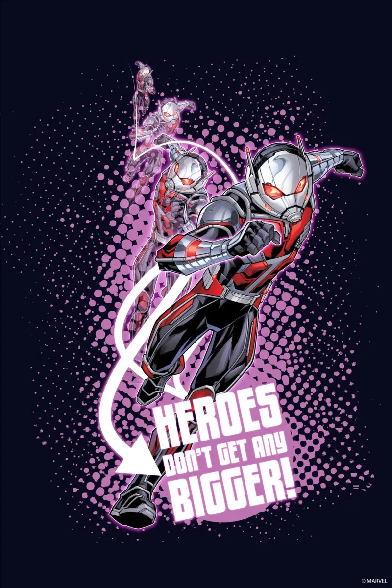 Ant-Man - Heroes don´t get any bigger! plexiglass da MARVEL Designs by JUNIQE