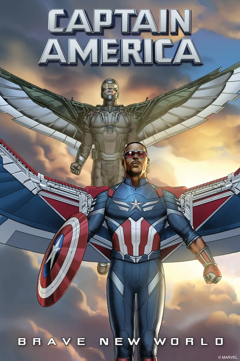 Sam Wilson - Brave New World tela con Cornice a cassetta da MARVEL Designs by JUNIQE