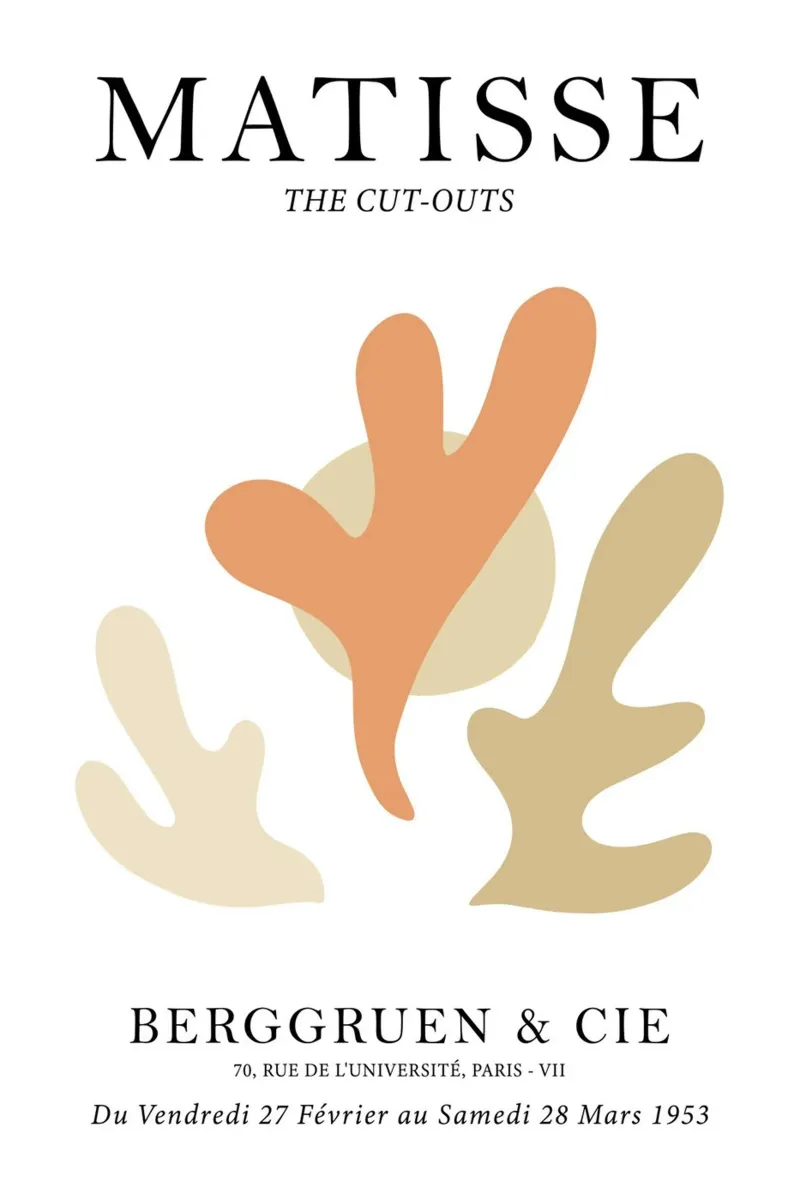 Henri Matisse: The Cut-outs carta hahnemühle da Attaboy Dsgn