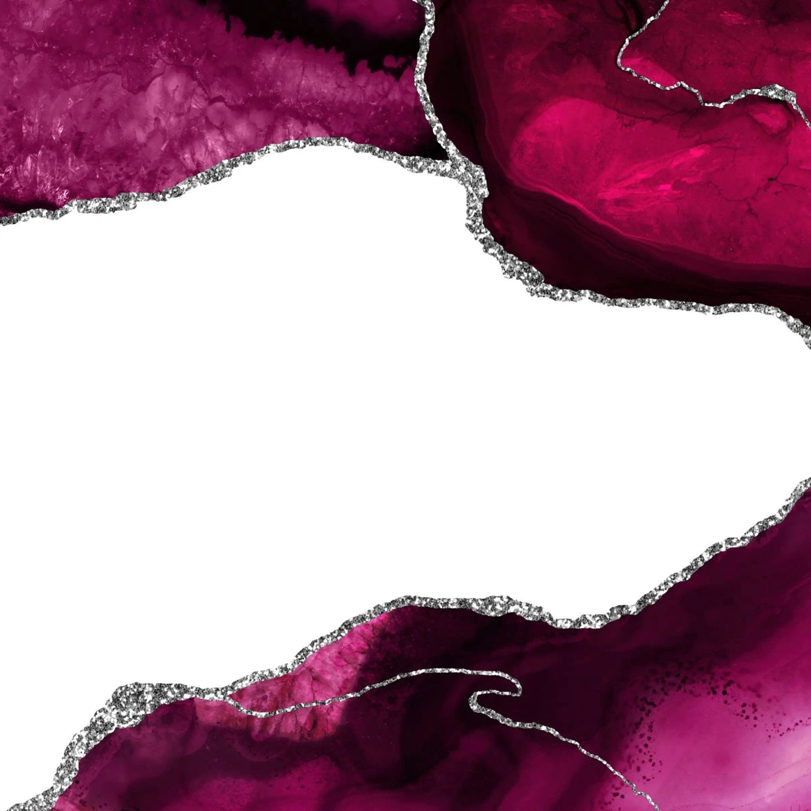 Agata borgogna e argento Texture 15 poster da Gemstone Textures