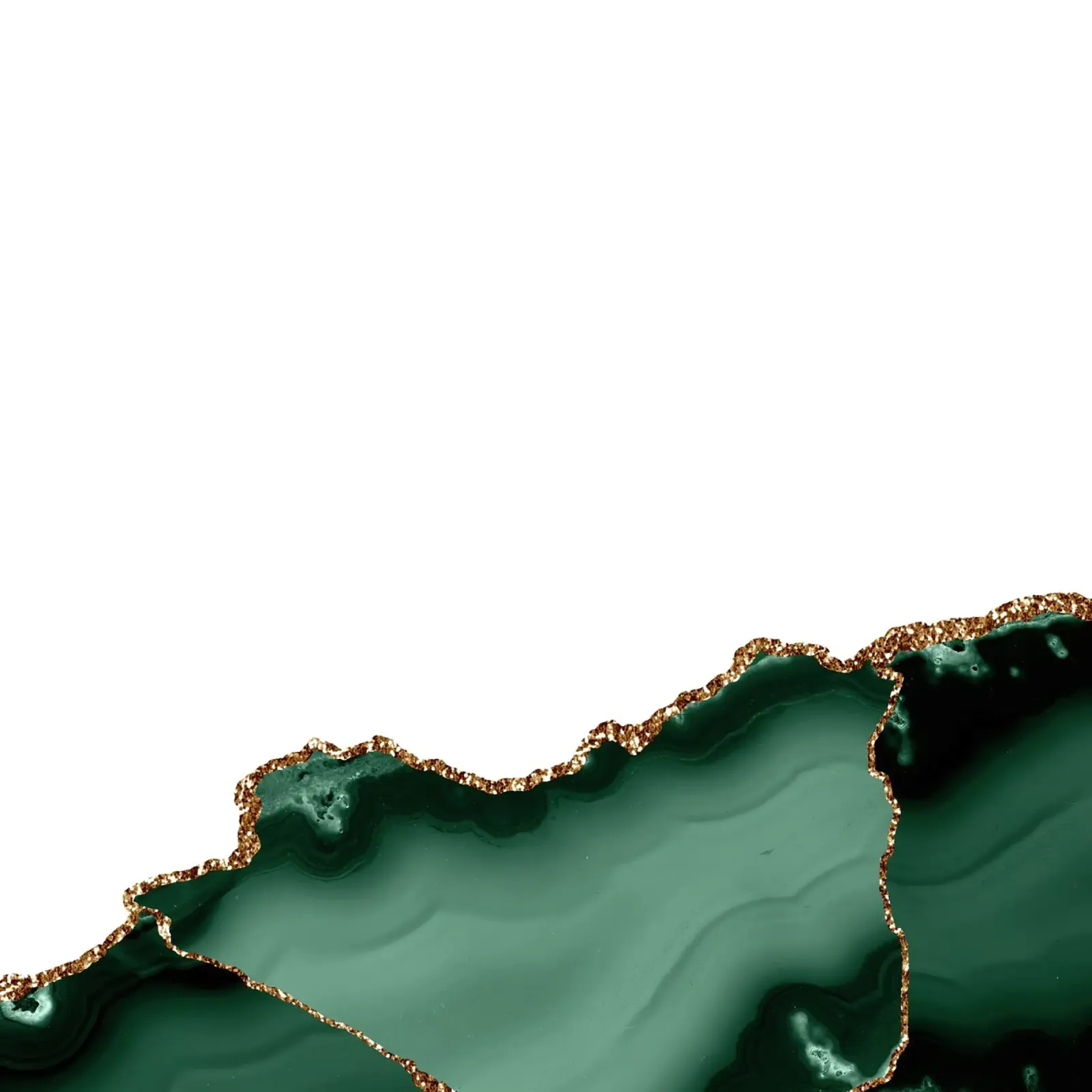 Agata smeraldo e oro Texture 10 plexiglass da Gemstone Textures