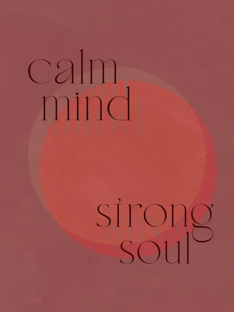 Golden Mantras No 25 tela con Cornice a cassetta da treechild