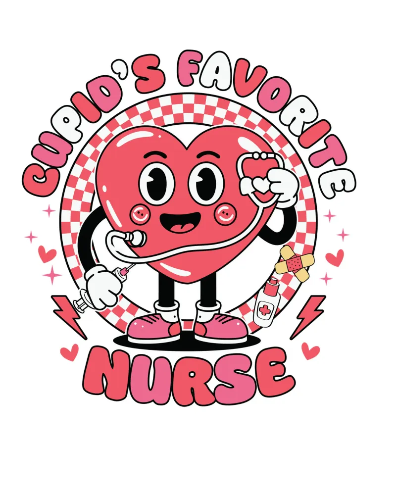 Cupid's Favorite Nurse tela con Cornice a cassetta da edsonramosart